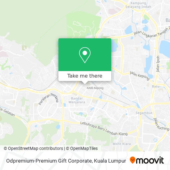 Odpremium-Premium Gift Corporate map