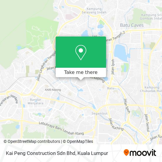 Kai Peng Construction Sdn Bhd map