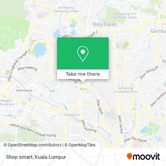 Shop smart map