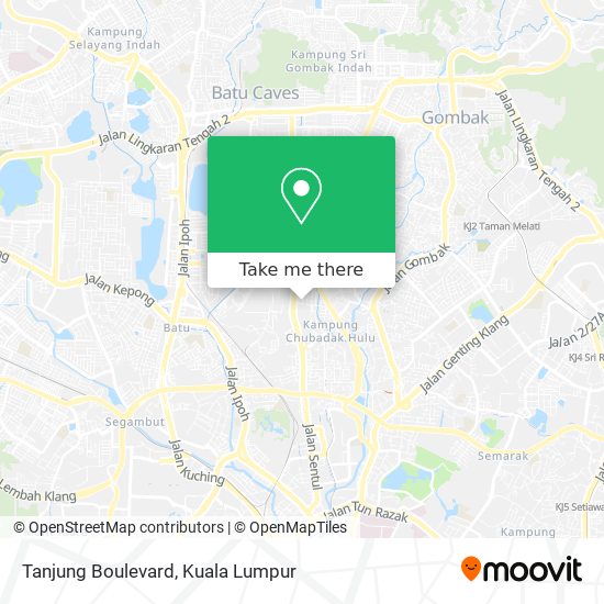 Tanjung Boulevard map