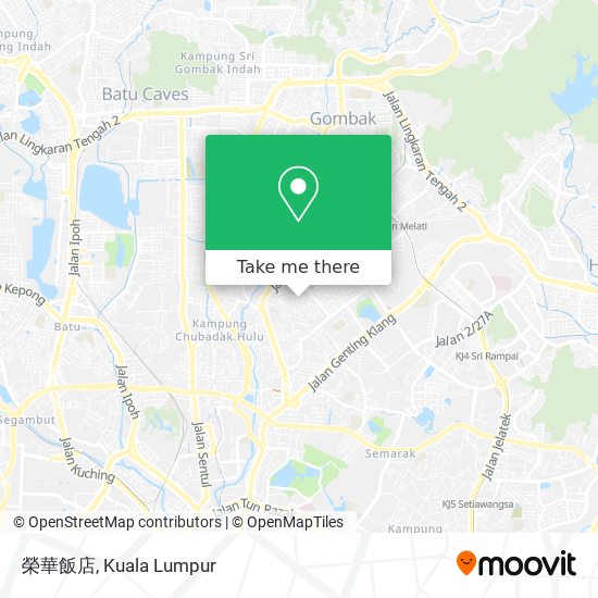 榮華飯店 map