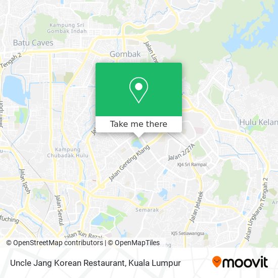 Uncle Jang Korean Restaurant map