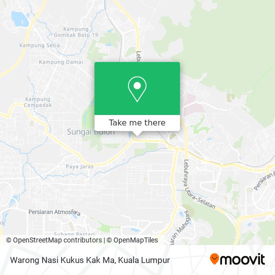 Warong Nasi Kukus Kak Ma map