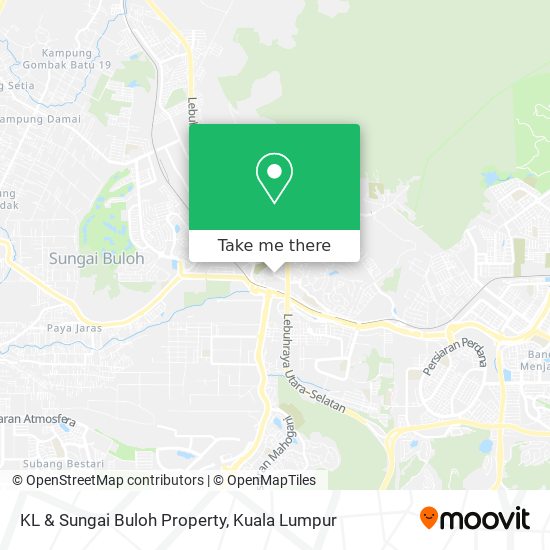 KL & Sungai Buloh Property map