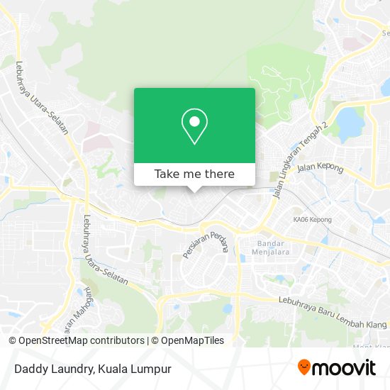 Daddy Laundry map