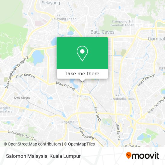 How to get to Salomon Malaysia in Kuala Lumpur by MRT & Train Monorail?