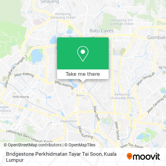 Bridgestone Perkhidmatan Tayar Tai Soon map