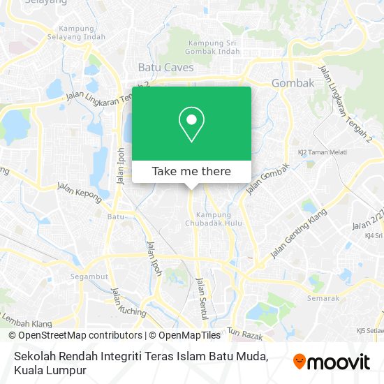 Sekolah Rendah Integriti Teras Islam Batu Muda map