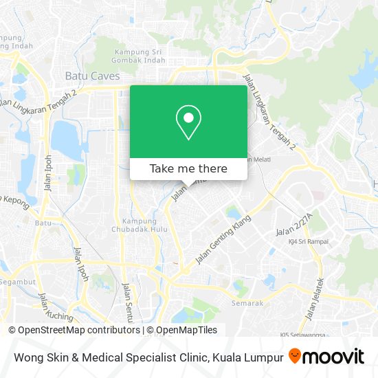 Wong Skin & Medical Specialist Clinic map