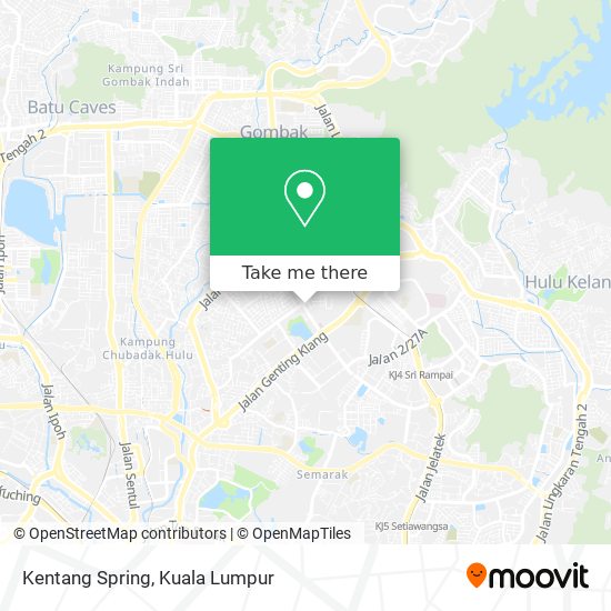 Kentang Spring map