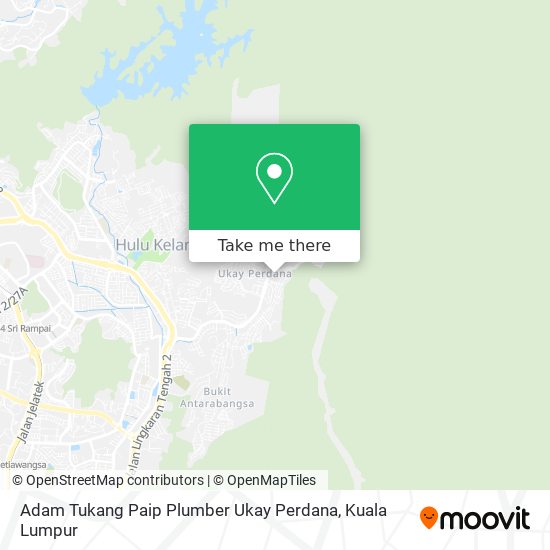 Peta Adam Tukang Paip Plumber Ukay Perdana