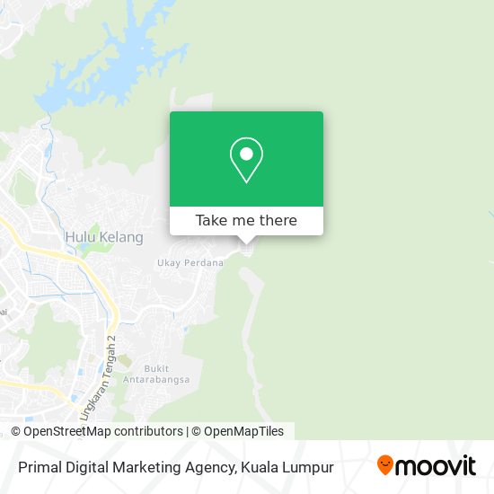 Primal Digital Marketing Agency map