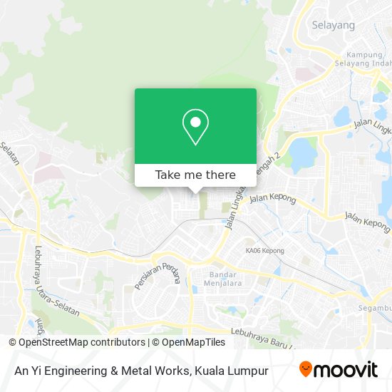 An Yi Engineering & Metal Works map