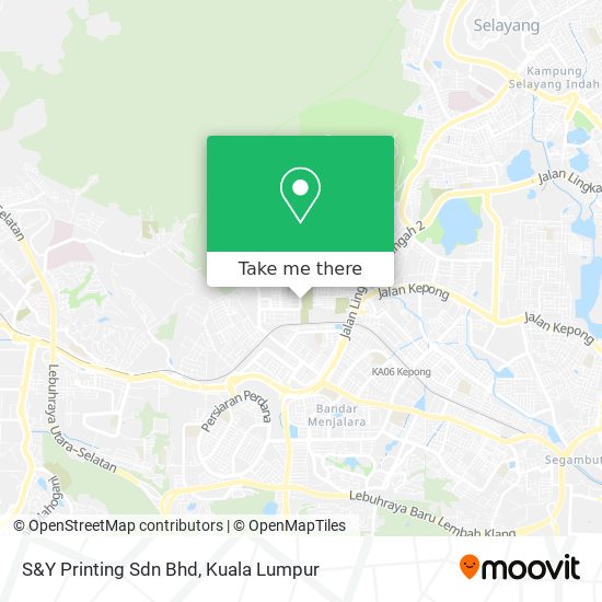 Peta S&Y Printing Sdn Bhd
