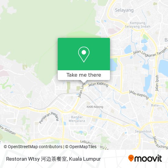 Restoran Wtsy 河边茶餐室 map