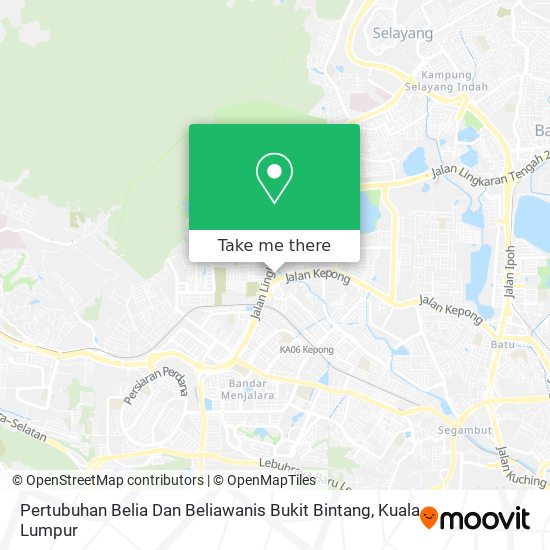 Pertubuhan Belia Dan Beliawanis Bukit Bintang map