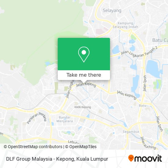 DLF Group Malaysia - Kepong map