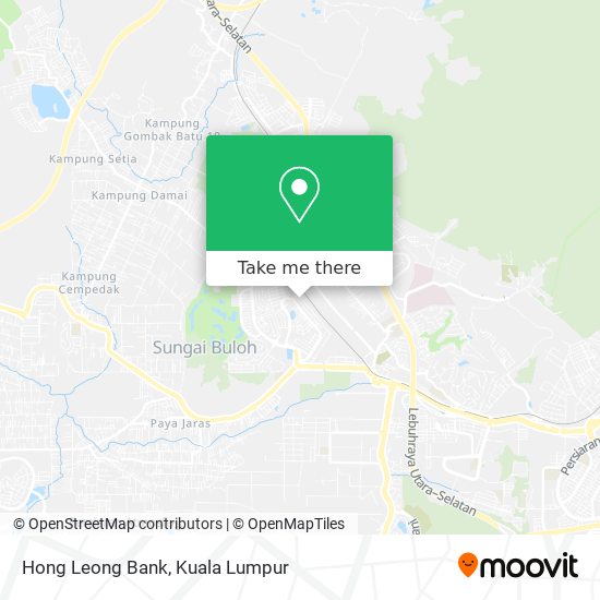 Hong Leong Bank map