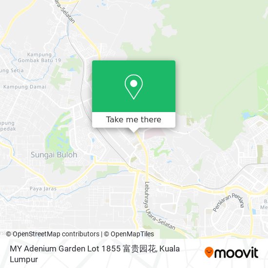 MY Adenium Garden Lot 1855 富贵园花 map