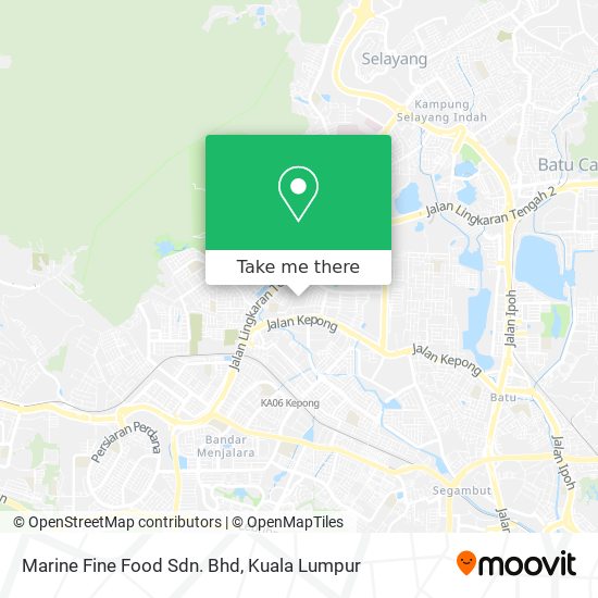 Marine Fine Food Sdn. Bhd map