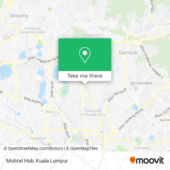 Mobtel Hub map