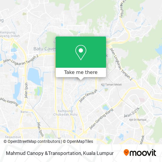 Mahmud Canopy &Transportation map