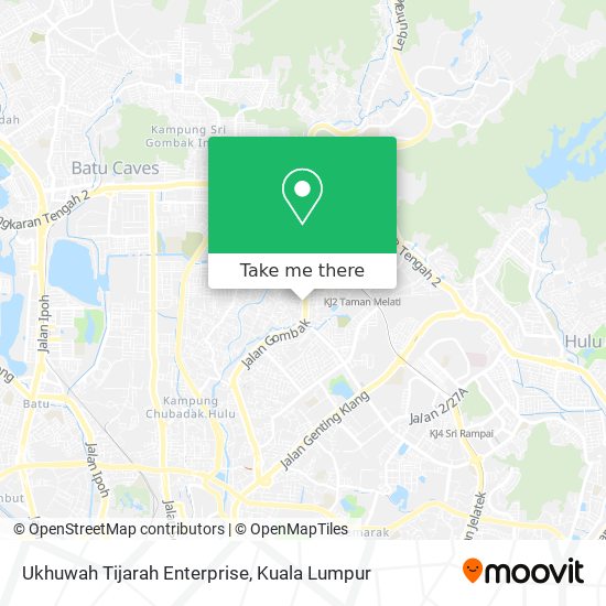 Peta Ukhuwah Tijarah Enterprise