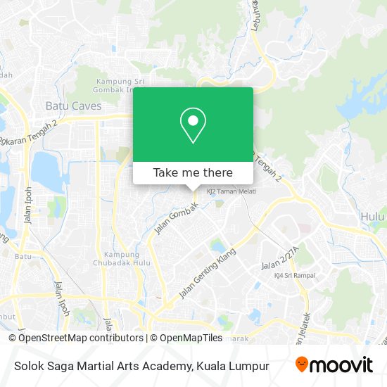 Solok Saga Martial Arts Academy map