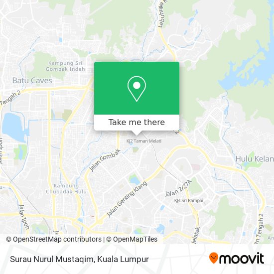 Surau Nurul Mustaqim map