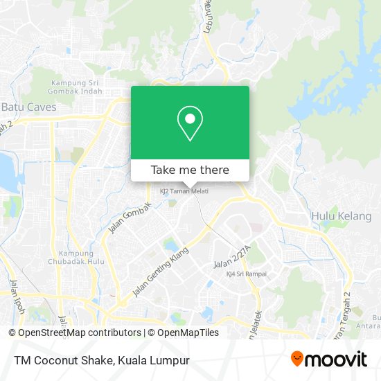 TM Coconut Shake map