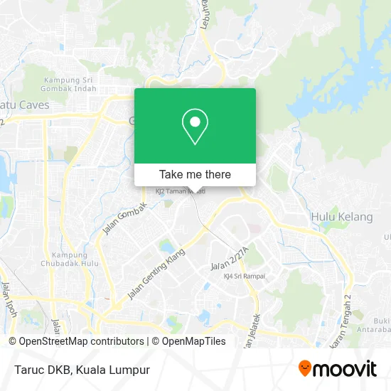 Taruc DKB map