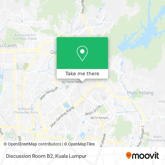 Discussion Room B2 map