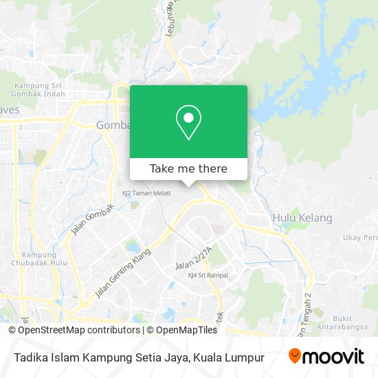 Tadika Islam Kampung Setia Jaya map