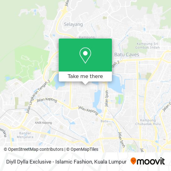 Diyll Dylla Exclusive - Islamic Fashion map