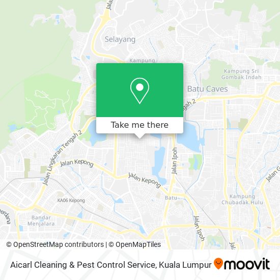 Aicarl Cleaning & Pest Control Service map