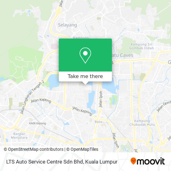 LTS Auto Service Centre Sdn Bhd map