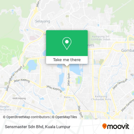 Sensmaster Sdn Bhd map