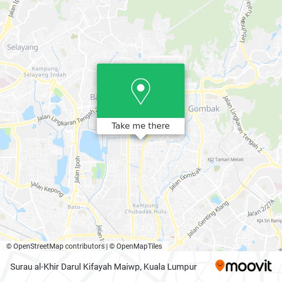 Surau al-Khir Darul Kifayah Maiwp map