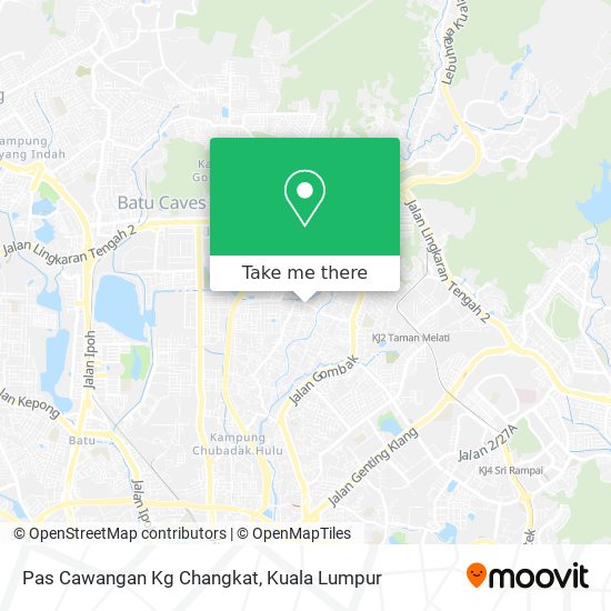 Pas Cawangan Kg Changkat map