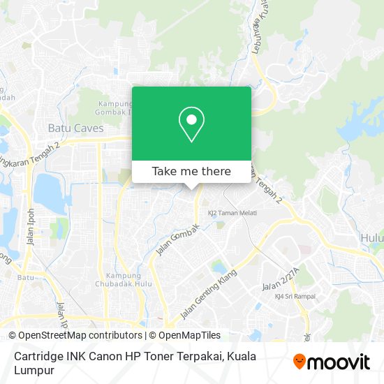 Cartridge INK Canon HP Toner Terpakai map