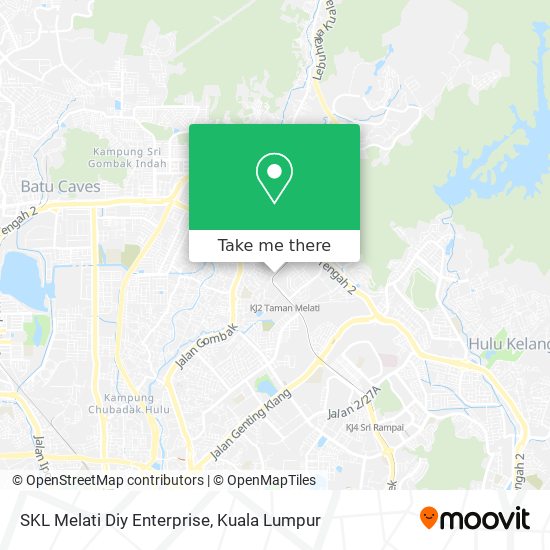 SKL Melati Diy Enterprise map