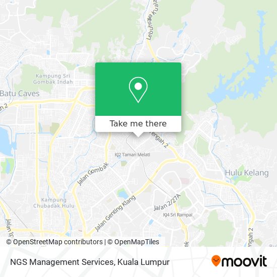 NGS Management Services map