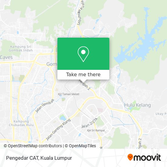 Pengedar CAT map