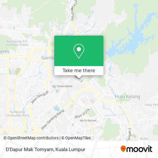 D'Dapur Mak Tomyam map