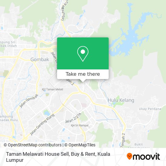 Taman Melawati House Sell, Buy & Rent map