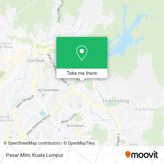 Pasar Mini map