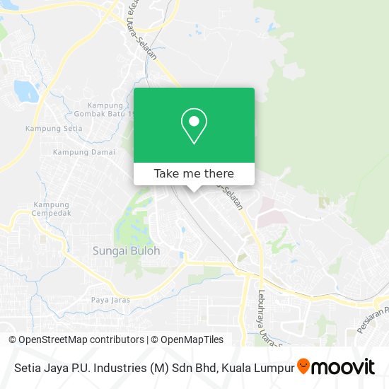 Setia Jaya P.U. Industries (M) Sdn Bhd map