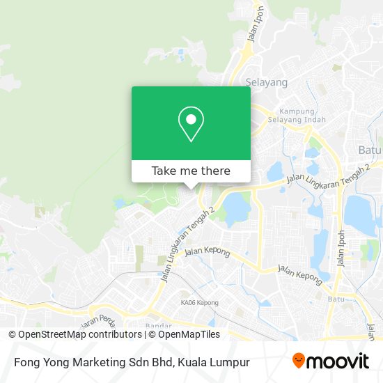 Fong Yong Marketing Sdn Bhd map