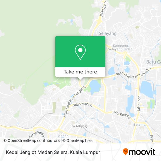 Kedai Jenglot Medan Selera map