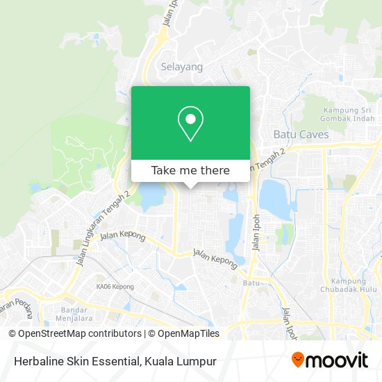 Herbaline Skin Essential map